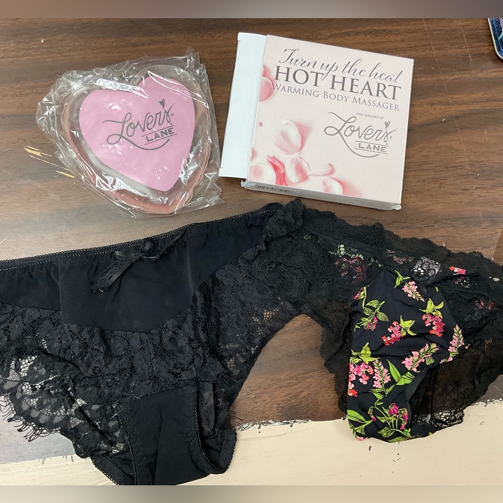 NEW Victoria’s Secret Panties & Heating Gel Heart